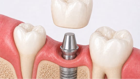 Dental implants and tooth replacement at Tomlinson Dental