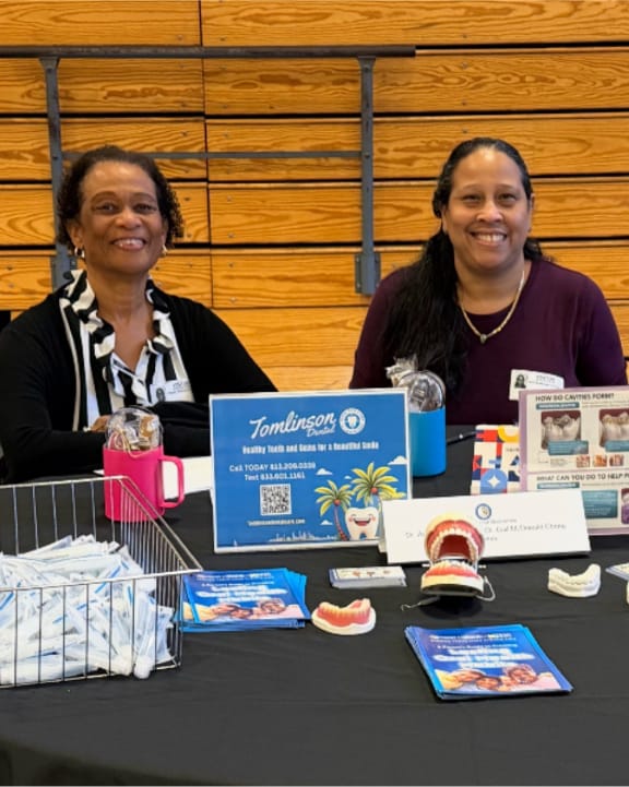 A community event at Tomlinson Dental in Tampa